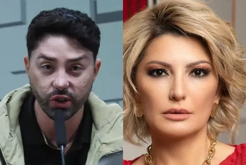 Rico Melquiades e Antonia Fontenelle