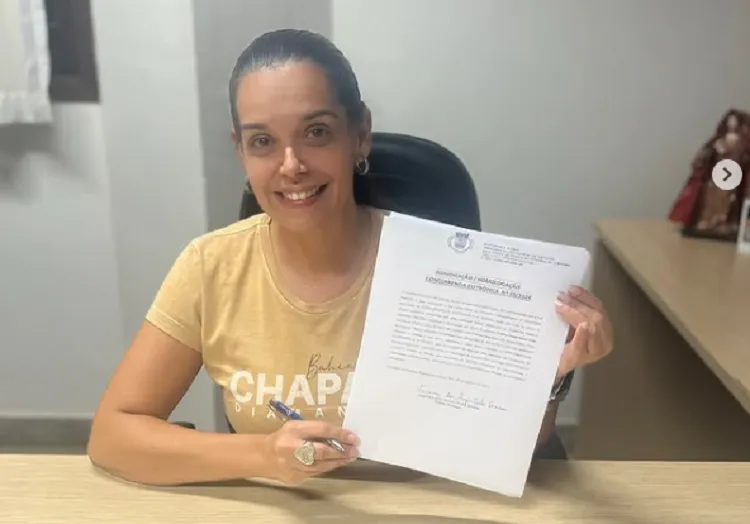 Vanessa Senna (PSD), prefeita de Lençóis