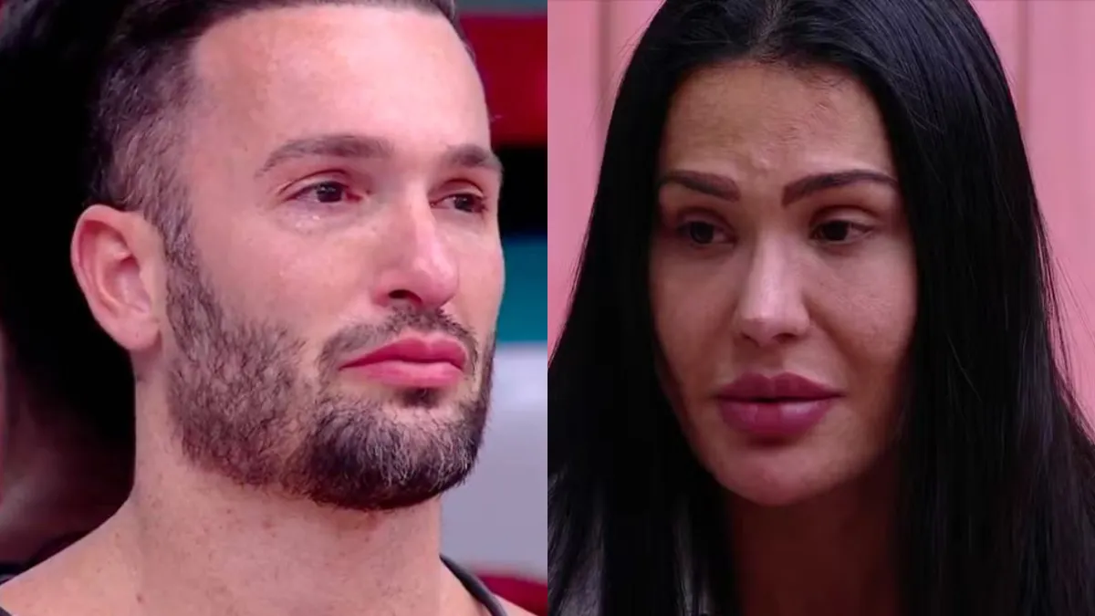 Diego e Gracyanne conversaram