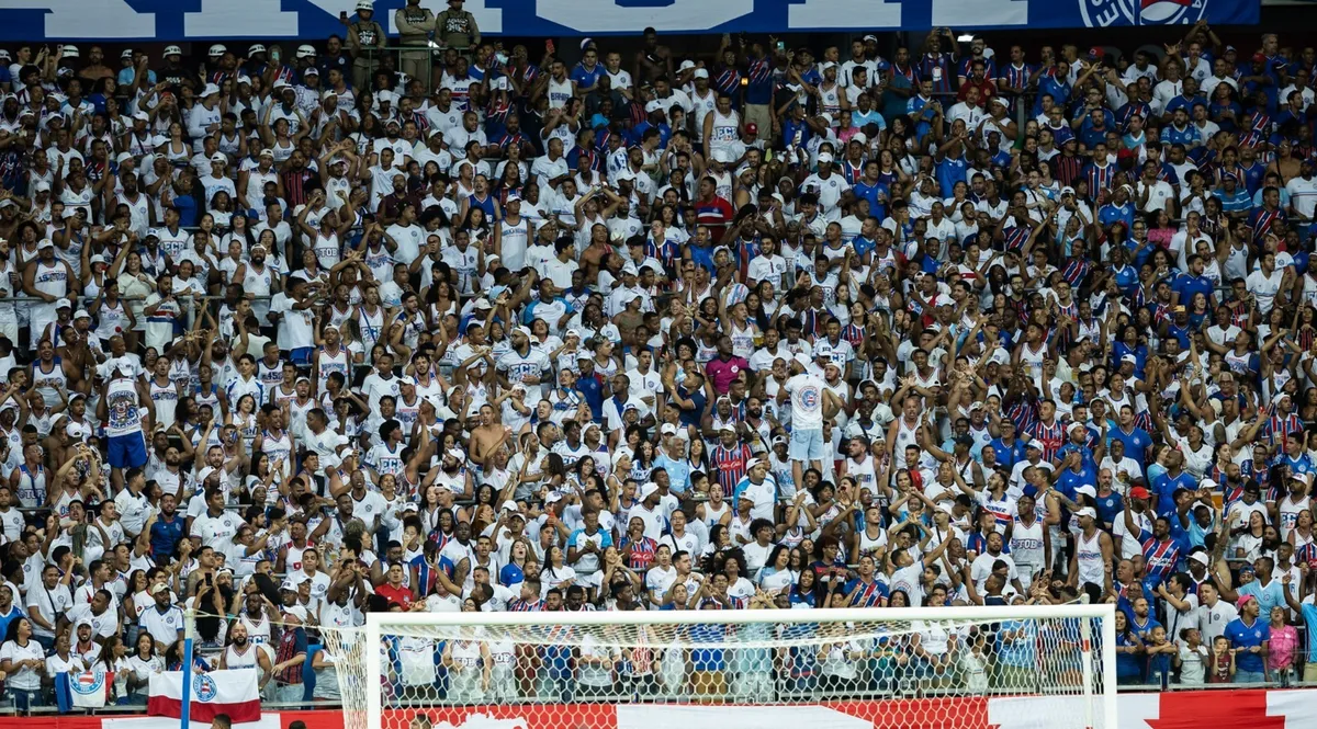 Torcida do Bahia promete lotar a Arena Fonte Nova no clássico Ba-Vi pela decisão do Campeonato Baiano