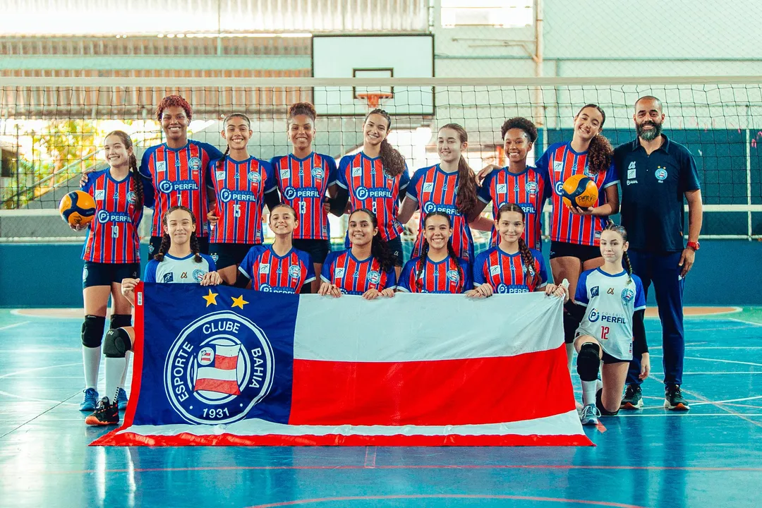 Bahia Associação conquistou a primeira etada do Campeonato Baiano de Vôlei sub-16 feminino