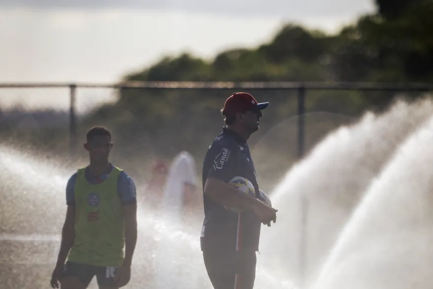 Bahia fez seu primeiro treino de olho na decisão do Baianão