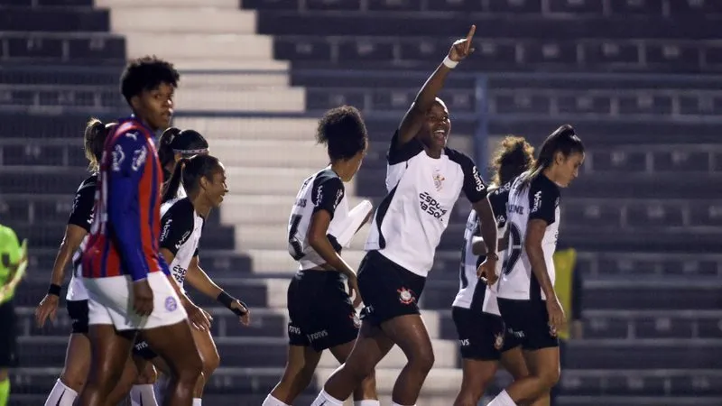 Bahia sofre goleada contra o Corinthians no Brasileirão Feminino