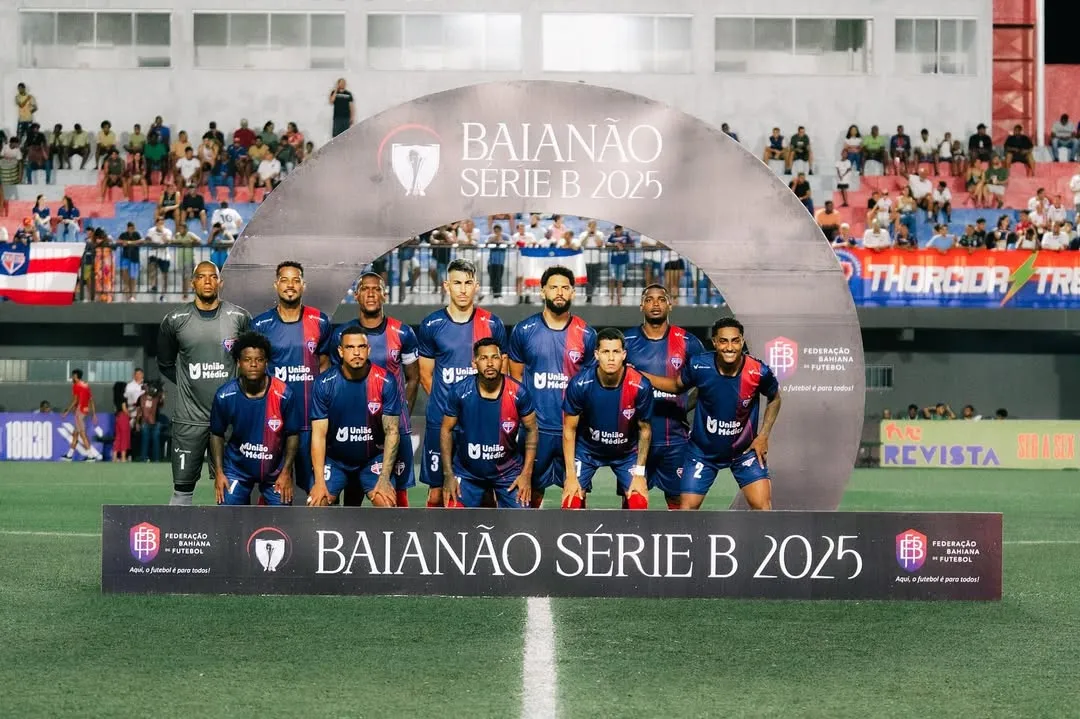 Bahia de Feira aplicou uma sonora goleada de 7 a 0 no Teixeira de Freitas