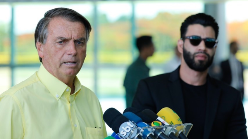 Bolsonaro e Gusttavo Lima juntos