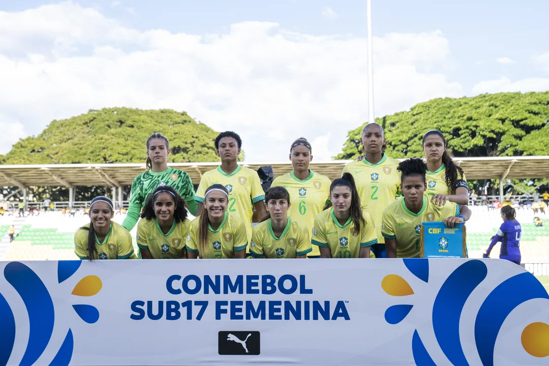 Seleção Brasileira Feminina faz campanha impecável e luta pelo hexa do Sul-Americano Sub-17