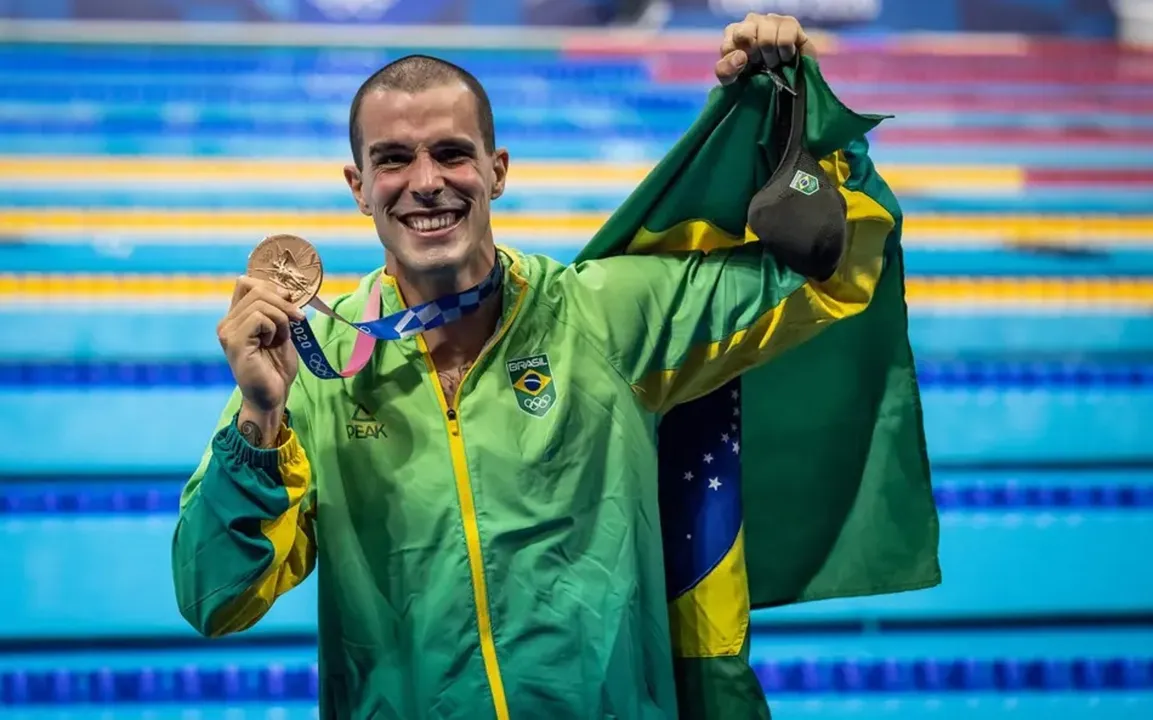 Bruno Fratus se aposentou das piscinas e agora é treinador nos Estados Unidos
