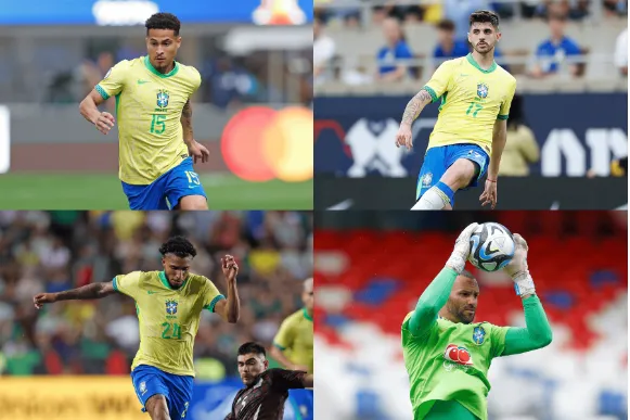 Beraldo, João Gomes, Éderson e Weverton são convocados para suprir ausências contra Argentina