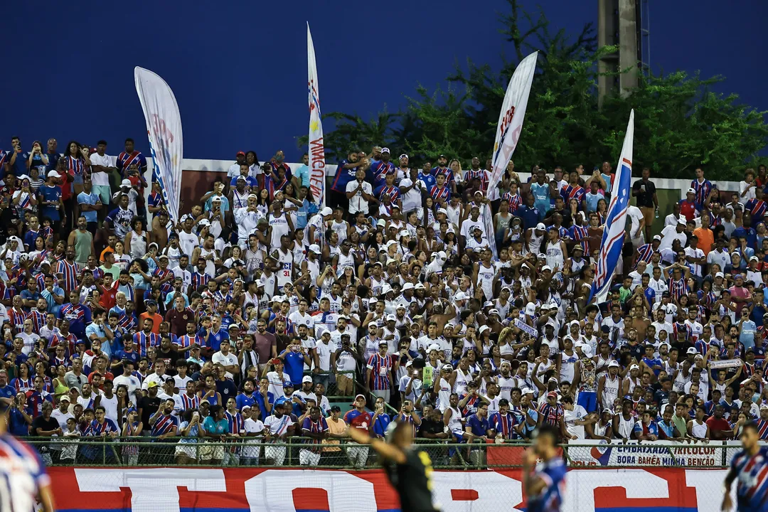 Torcida do Bahia no Jóia da Princesa