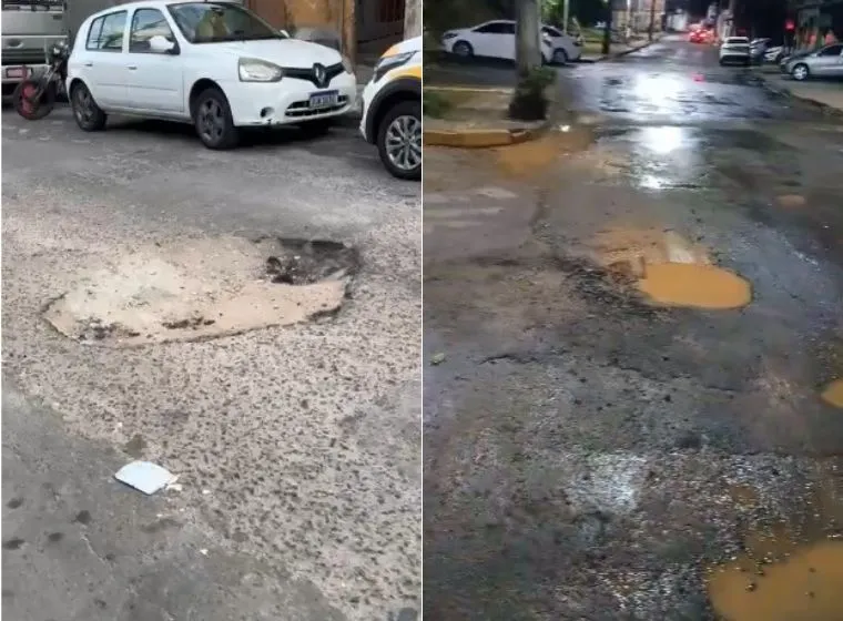 Buracos estão tirando a paz dos moradores de Mussurunga