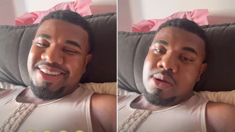 Davi Brito realizou o procedimento estático no último final de semana