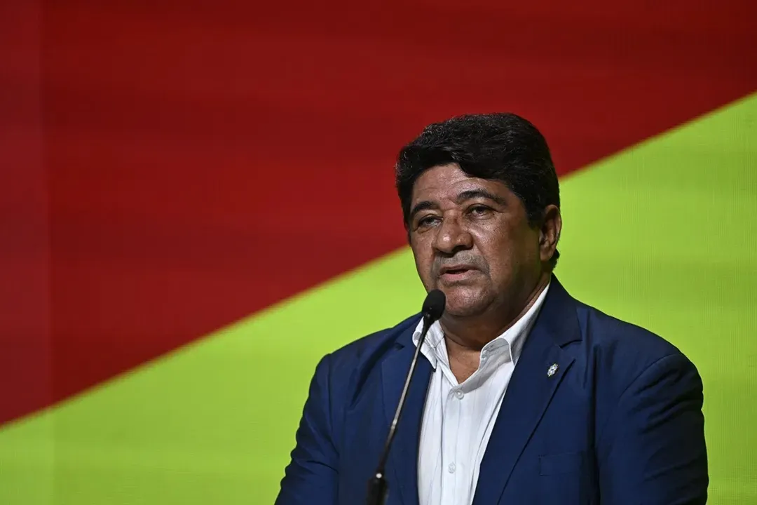 O baiano Ednaldo Rodrigues está afastado da CBF por ordem judicial