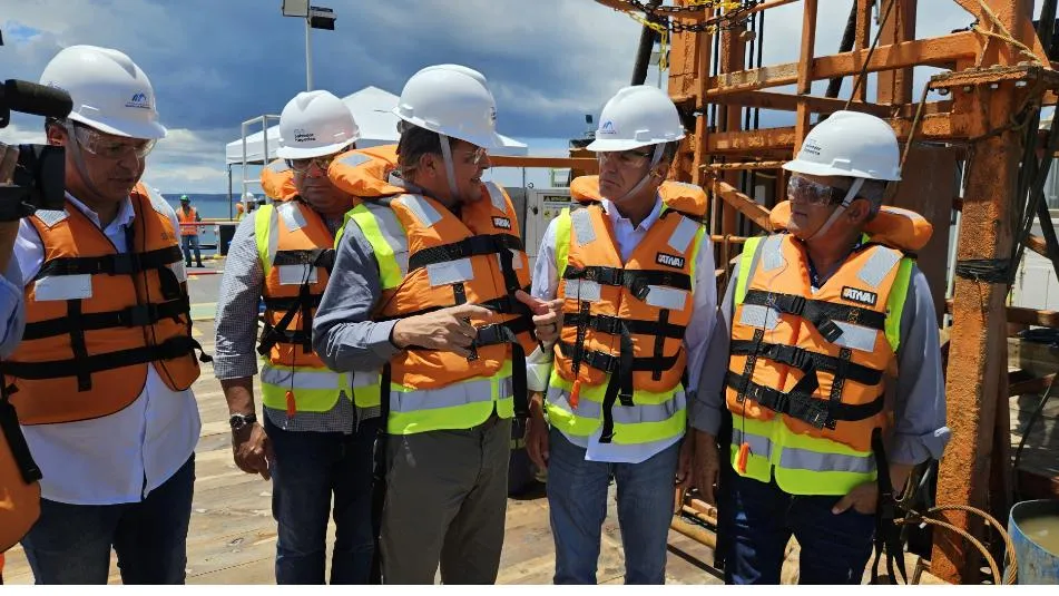 Deputados da Comissão de Infraestrutura visitaram canteiro de obras da Ponte Salvador-Itaparica