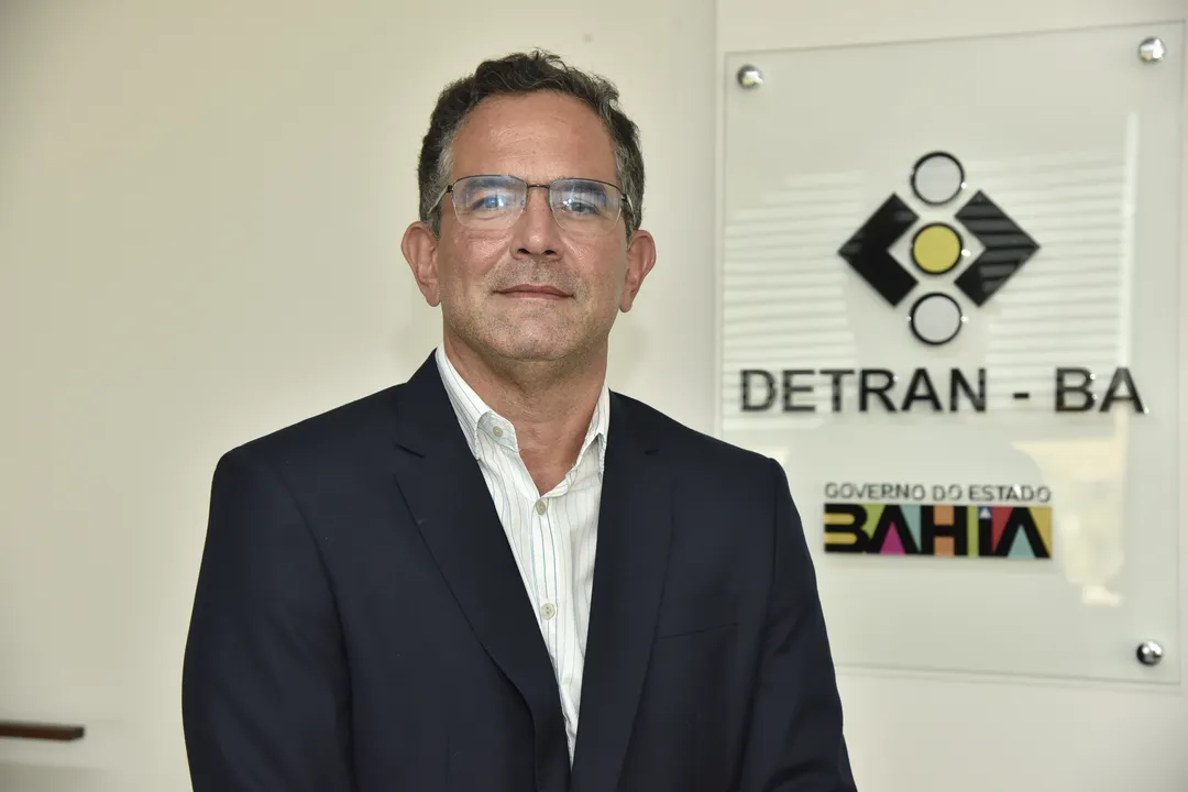 Diretor-geral do Departamento Estadual de Trânsito da Bahia (Detran-BA), Rodrigo Pimentel