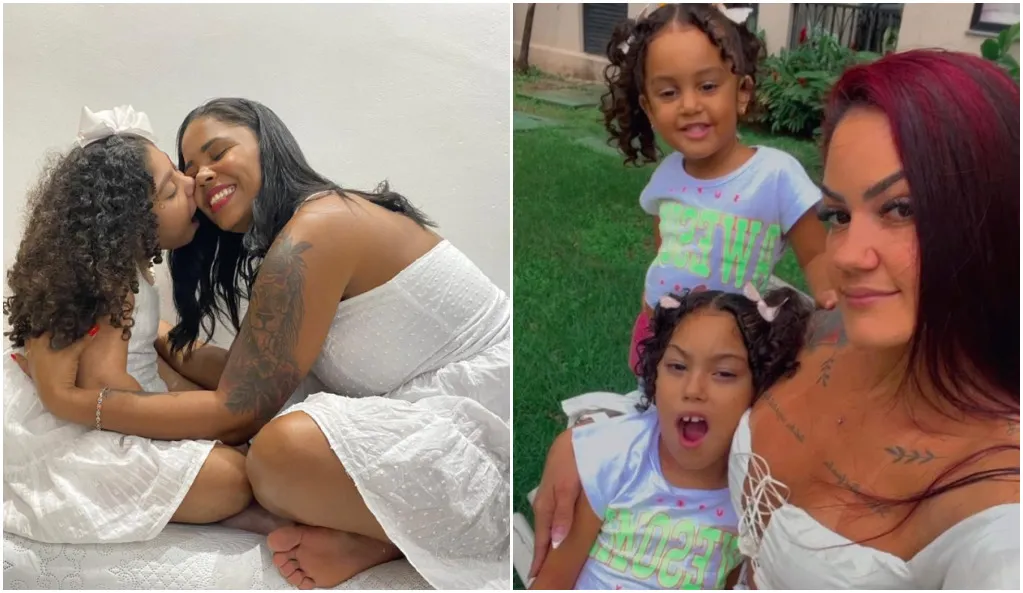 Flaviana Oliveira e Driely Checcucci são mães e mulhres incríveis
