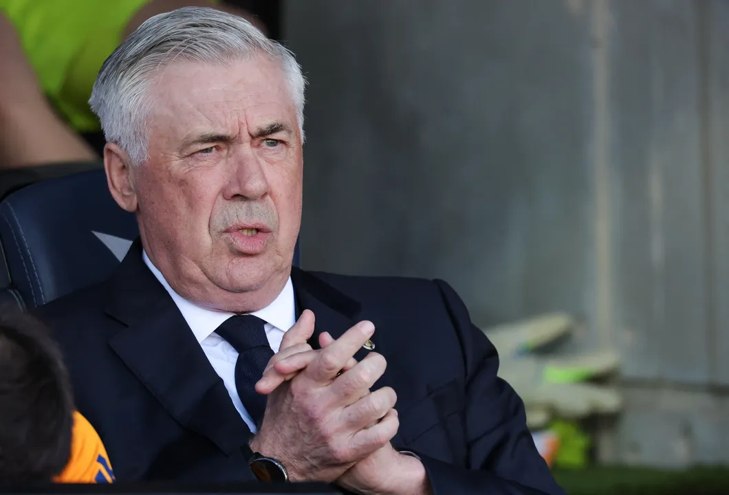 Carlo Ancelotti estava no comando Real Madrid