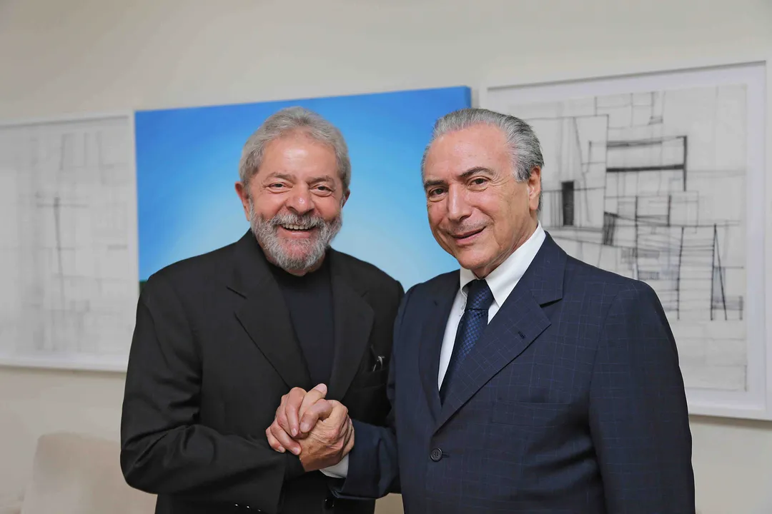 Presidente Lula e Michel Temer