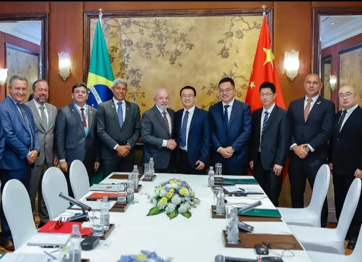 Jerônimo e Lula se reuniram com empresários chineses neste segunda, 12