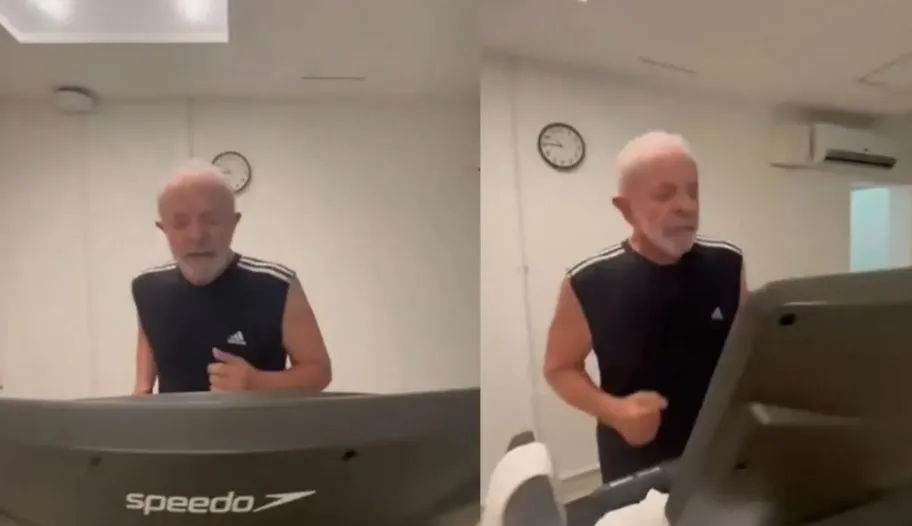 Lula incentiva prática de exercícios físicos