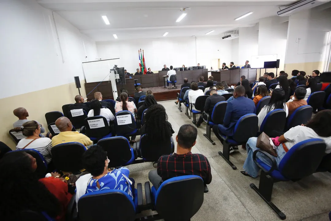 Julgamento de Iuri Shake que é acusado de matar o empresário William Oliveira em 2019.