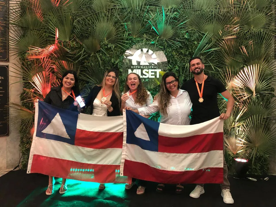 Estudantes da Bahia são premiados na Expo Milset Brasil 2025
