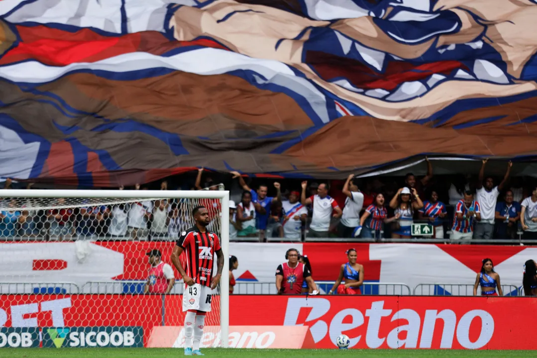 O Bahia venceu o Vitória por 2 a 1