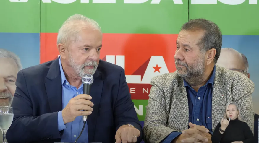 Com a derrota de Ciro Gomes no primeiro turno, o PDT declarou voto em Lula no segundo turno