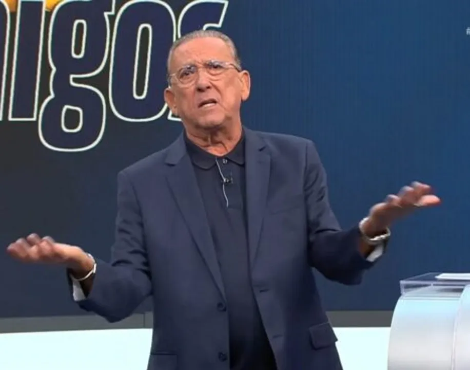 Galvão Bueno critica crise política vivida pela CBF  com o afastamento de Ednaldo Rodrigues