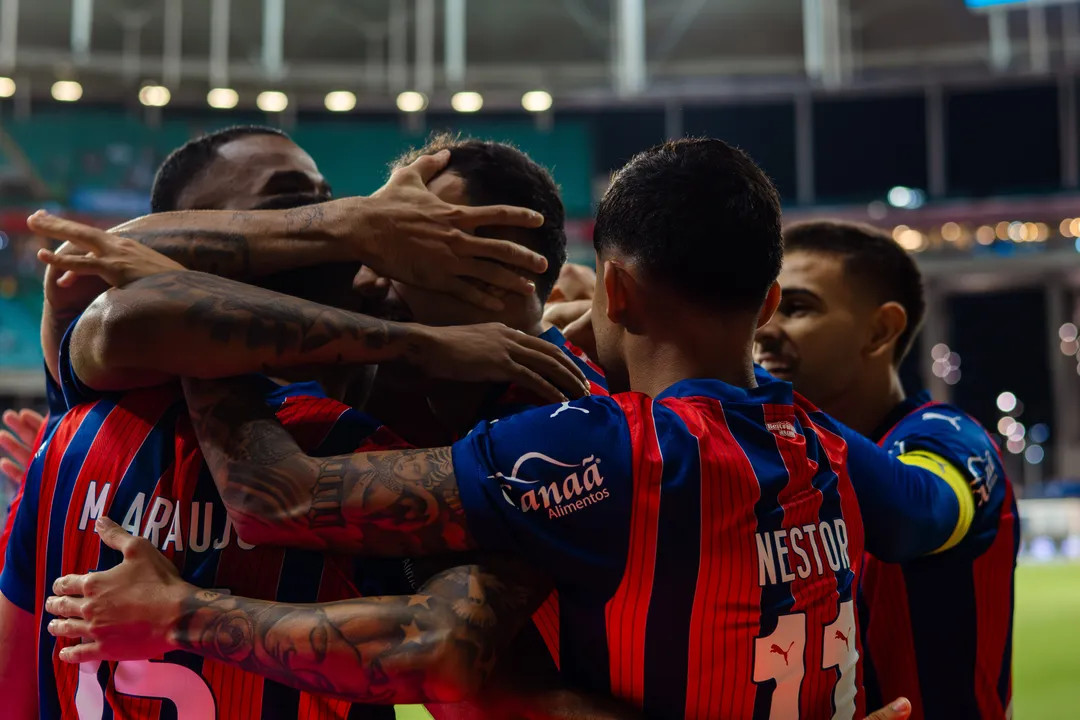 Jogadores do Bahia