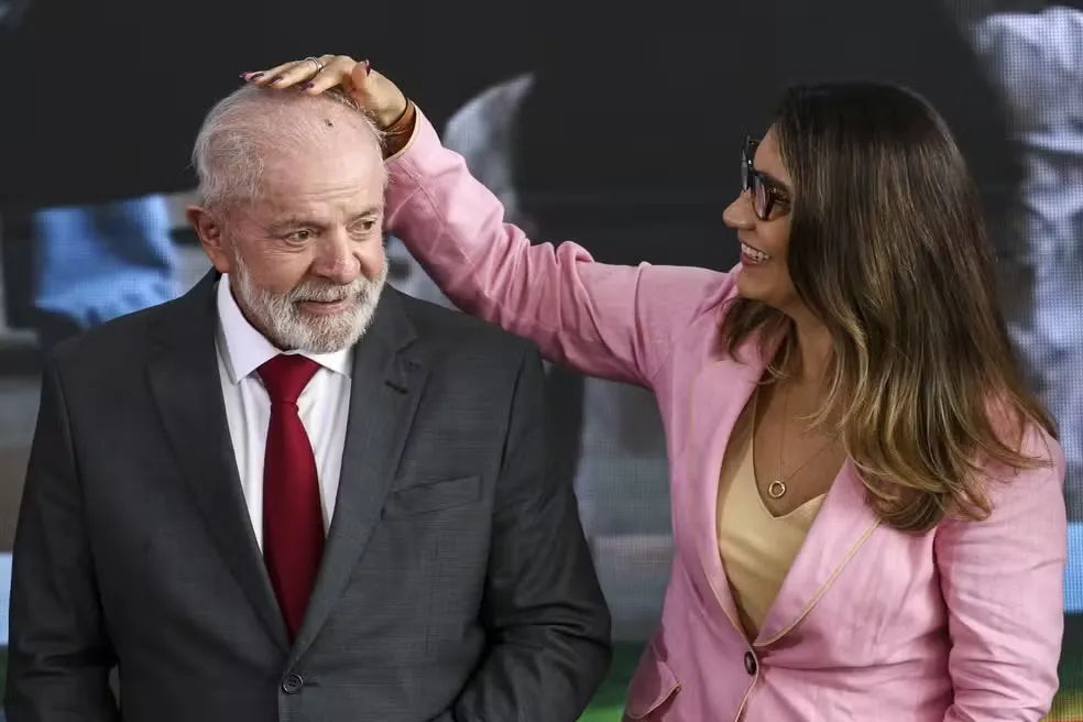 Lula e mulher Janja da Silva