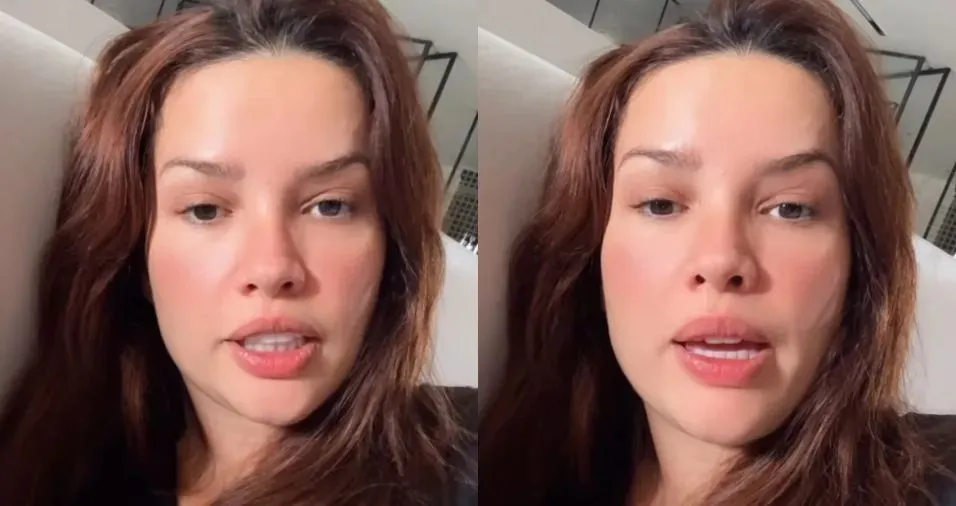 Em vídeo compartilhado no Instagram, a artista aparece sendo empurrada