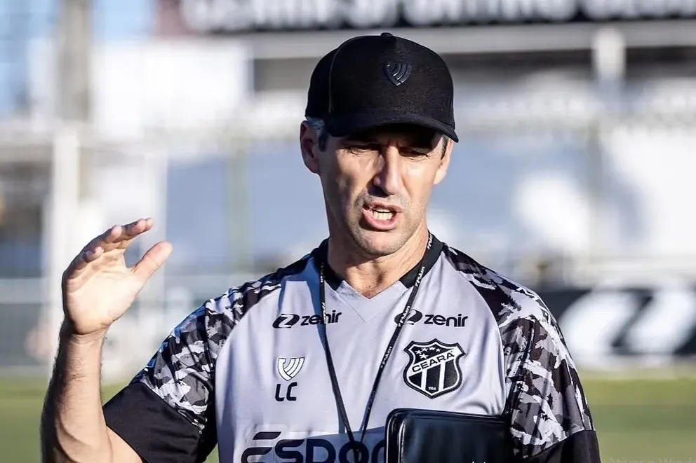 Léo Condé, treinador do Ceará