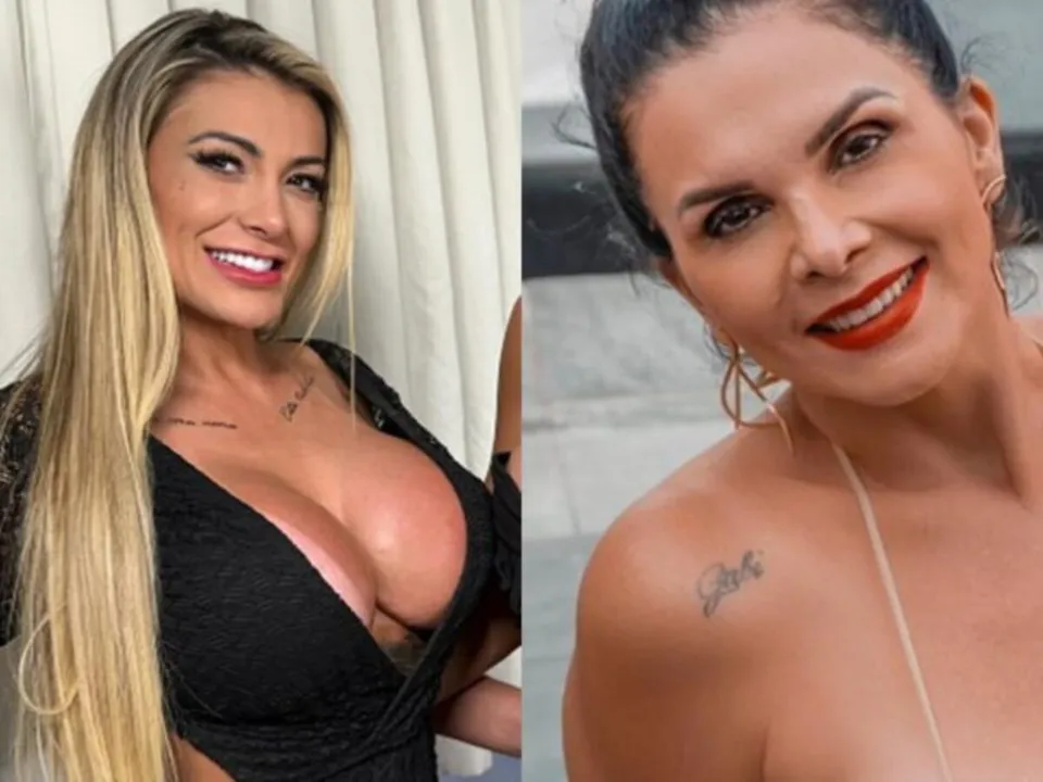 Empresa presenteou a atriz com um moletom personalizado