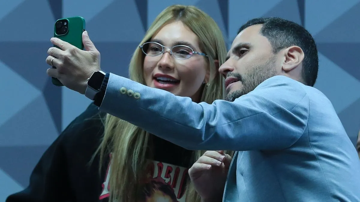 Virginia Fonseca e o senador Cleitinho
