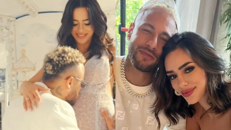 Neymar homenageou Bruna em seu post