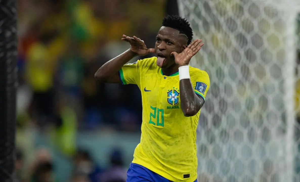 Vinicius Júnior, atacante da Seleção Brasileira