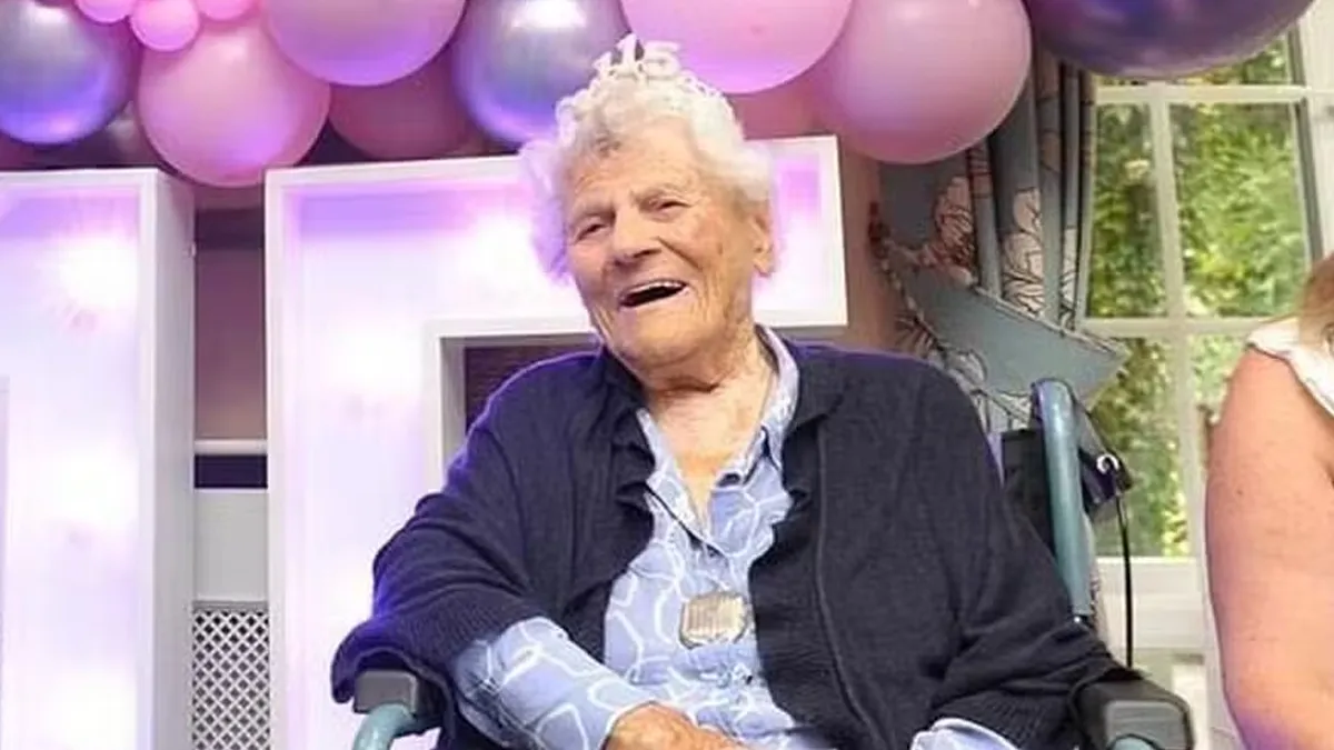 Ethel Caterham tem 115 anos e é a pessoa viva mais velha do mundo