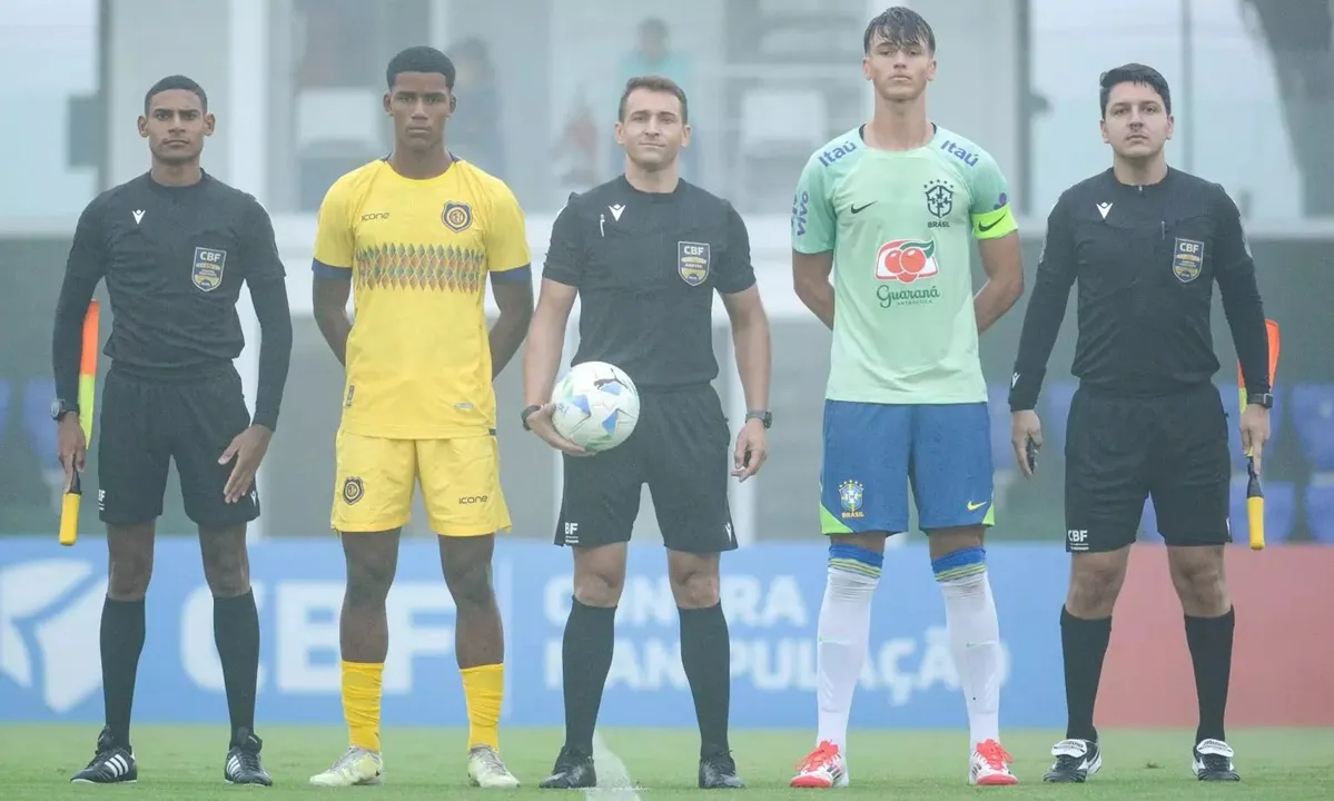 Seleção Brasileira Sub-17 vence o Madureira com atuação de destaque de Dell e Ruan Pablo do Bahia