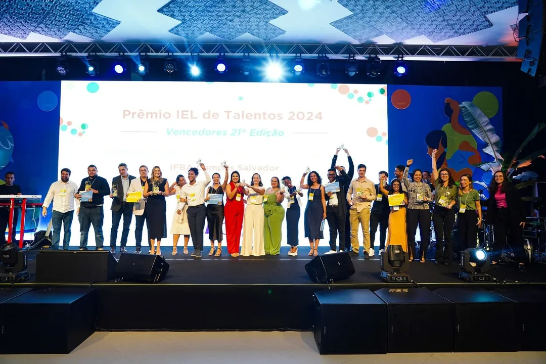 Cerimônia de premiação do prêmio IEL 2024.