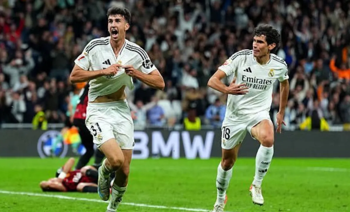 Real Madrid marcou gol da vitória no último minuto
