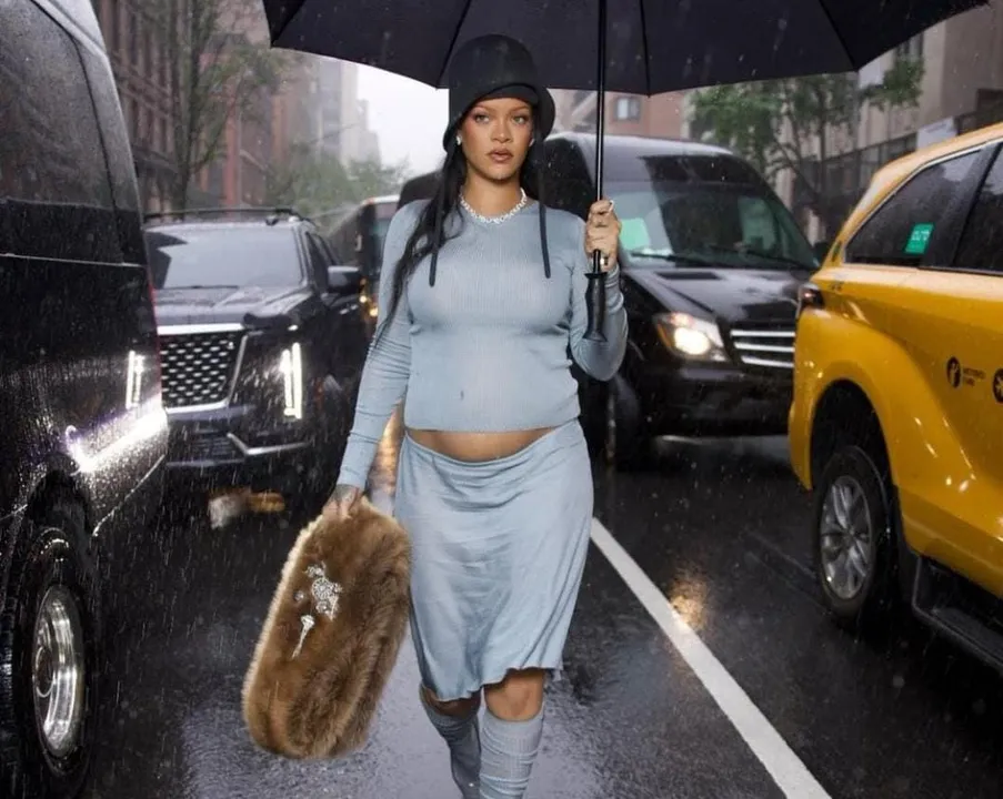 Rihanna e A$AP Rocky são pais de Rza e Riot Rose