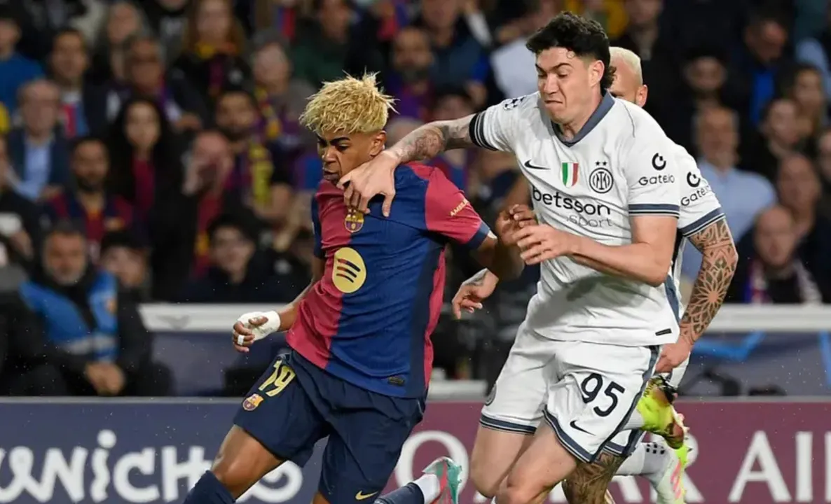 Barcelona e Inter de Milão empataram em 3 a 3 no jogo de ida