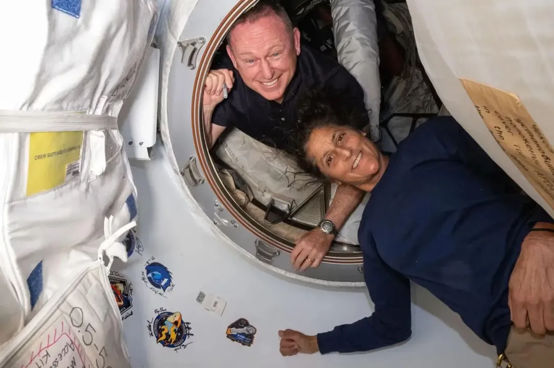 Suni Williams e Butch Wilmore foram enviados à Estação Espacial Internacional em junho de 2024