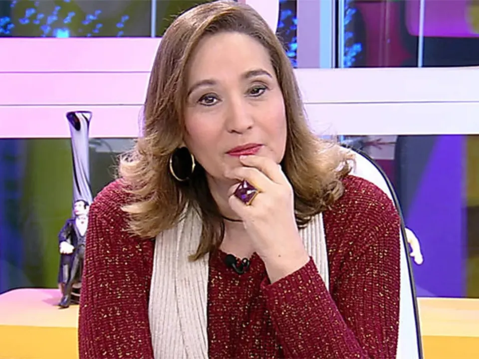 A apresentadora Sonia Abrão