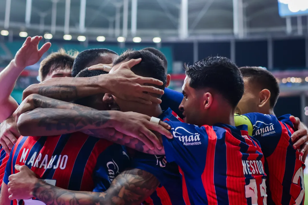 Jogadores do Bahia