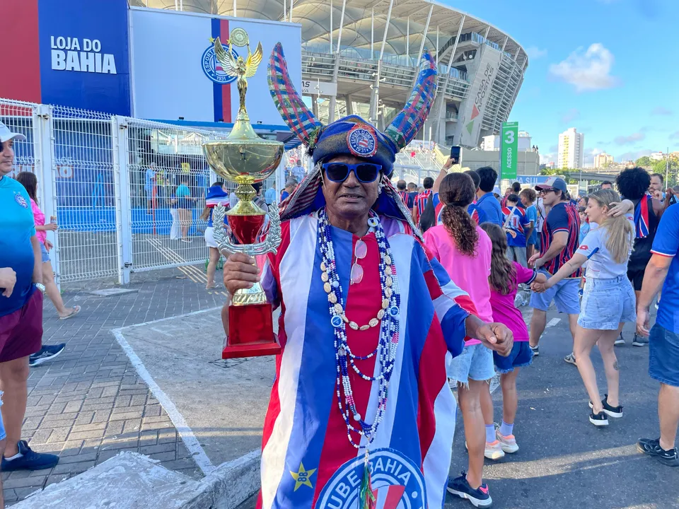 Paulo Sergio Lima Santos, pagador de promessas do Bahia