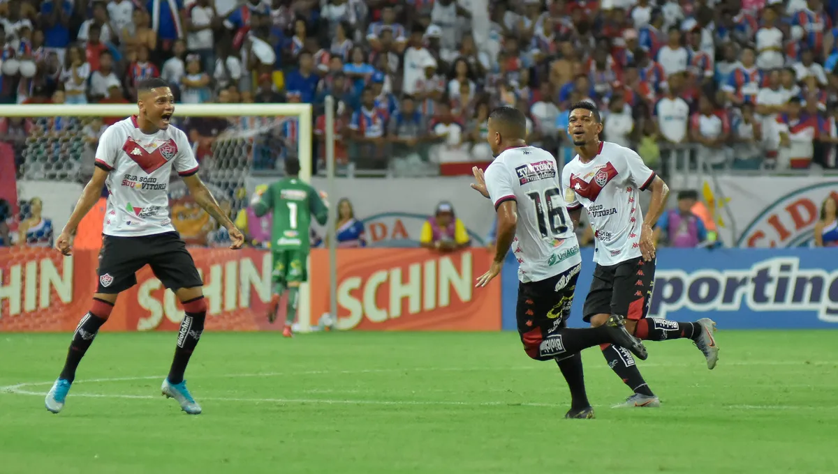 Vitória venceu o Bahia na Arena Fonte Nova em 2020