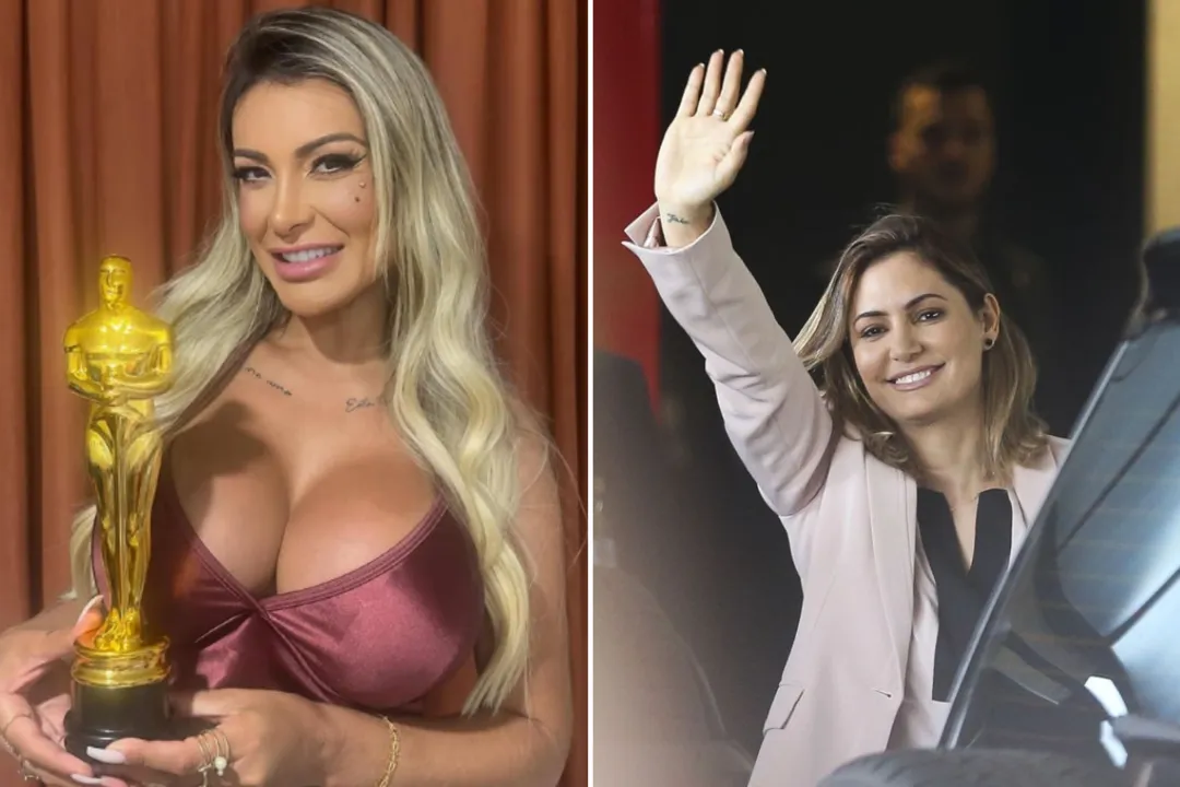 Urach recebe 'Oscar' simbólico e fãs sugerem papel como Michelle Bolsonaro