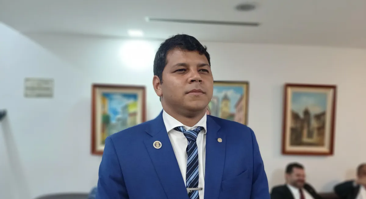 Deputado estadual Diego Castro (PL) na Assembleia Legislativa da Bahia (Alba)