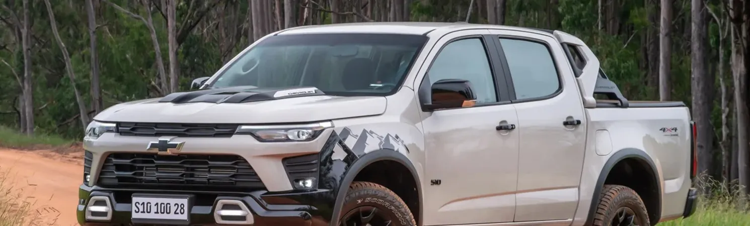 S10 100 Anos tem sistema de suspensão exclusivo, para aprimorar o modo off-road